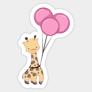 Love Giraffe Sticker